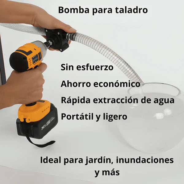 Bomba para taladro + Envio Gratis